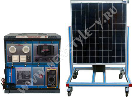 Модульный тренажер фотогальванической солнечной энергии