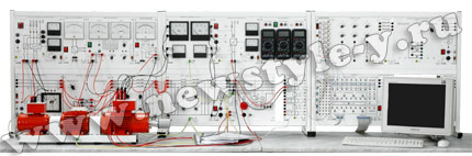 Модель одномашинной электрической системы ЭЭ2-Б-Н-К (настольное исполнение, компьютеризованная версия)