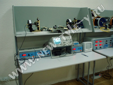 Лабораторная установка "Исследование характеристик оптических волоконных световодов"