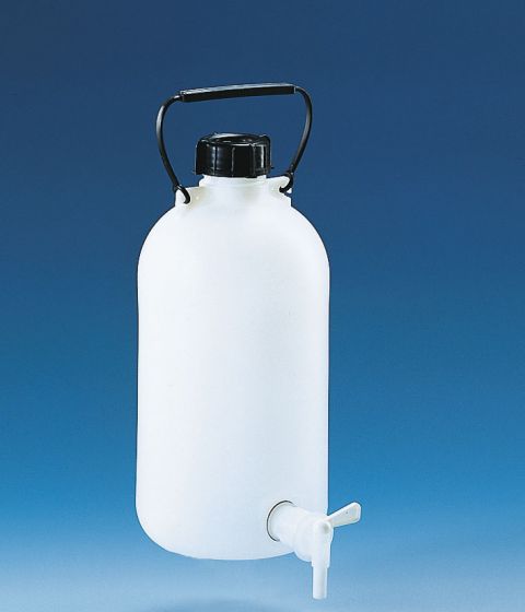 Бутылка аспиратора, PE-HD, узкая горловина BRAND